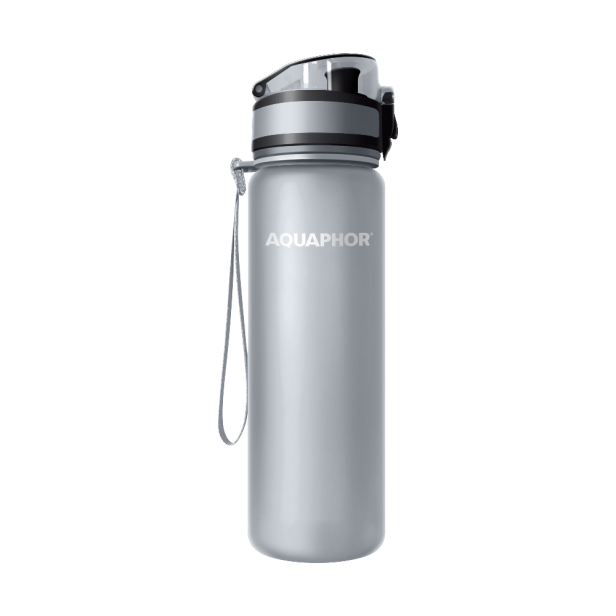 Butelka Aquaphor City 0.5l Szara